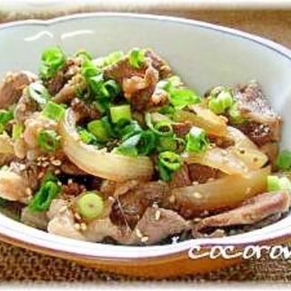 焼肉のタレ de 簡単牛すき♪